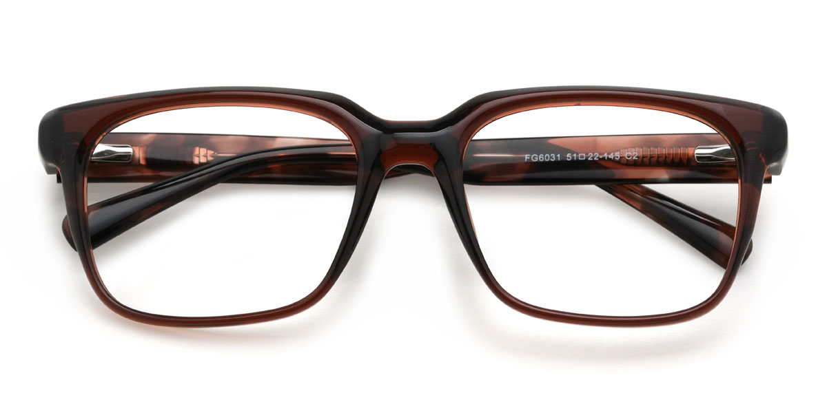 Barna Tomas Szemüveg - Rectangle Glasses