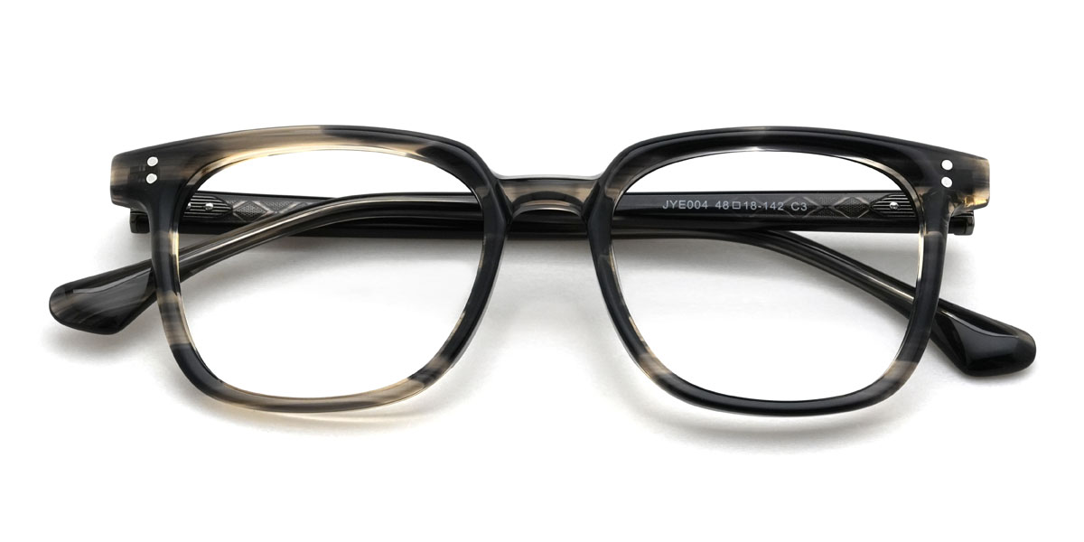 Fekete teknősbéka Mustafa Szemüveg - Rectangle Glasses