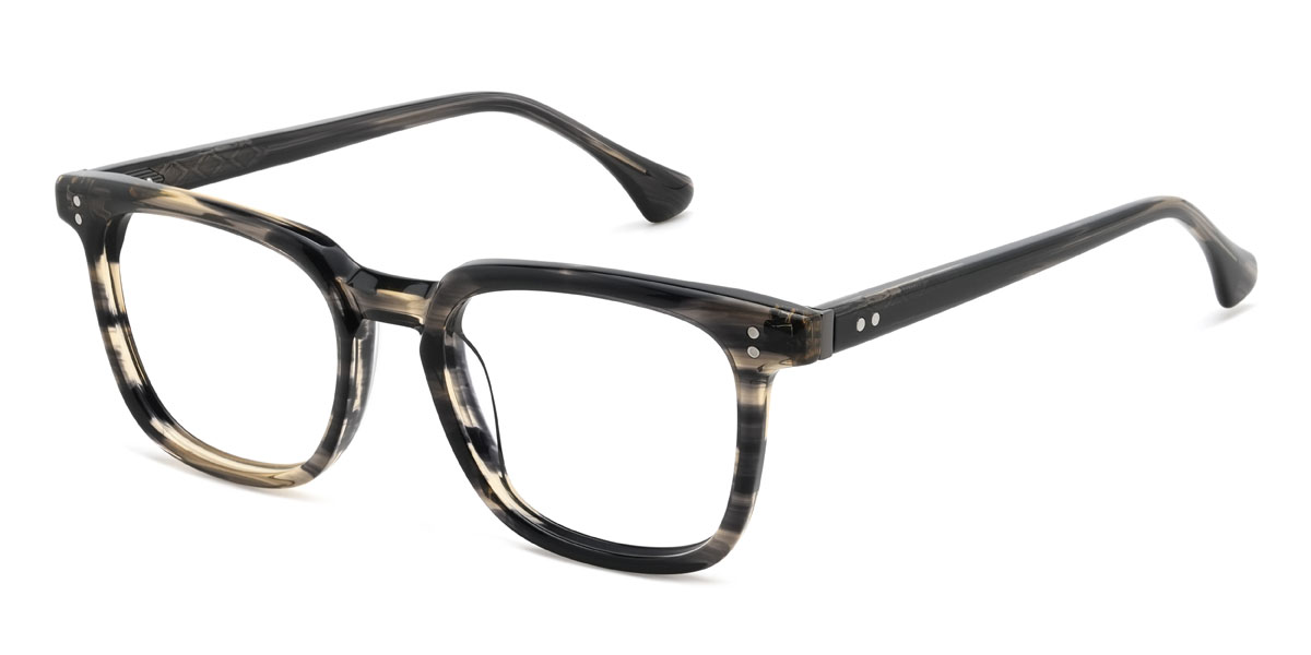 Fekete teknősbéka Mustafa Szemüveg - Rectangle Glasses