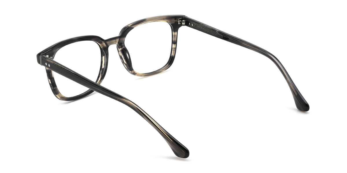 Fekete teknősbéka Mustafa Szemüveg - Rectangle Glasses
