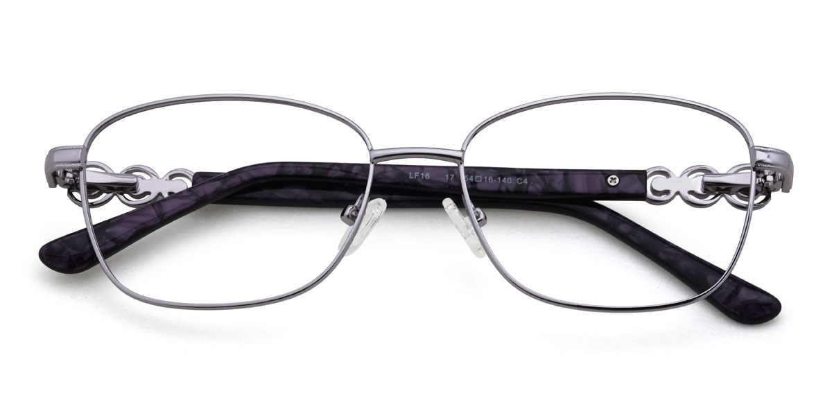 Violet clair Kiana Lunettes - Rectangle Glasses