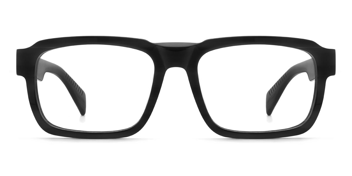 Black Jream - Rectangle Glasses