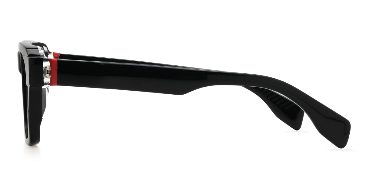 Black Jream Glasses - Rectangle Glasses