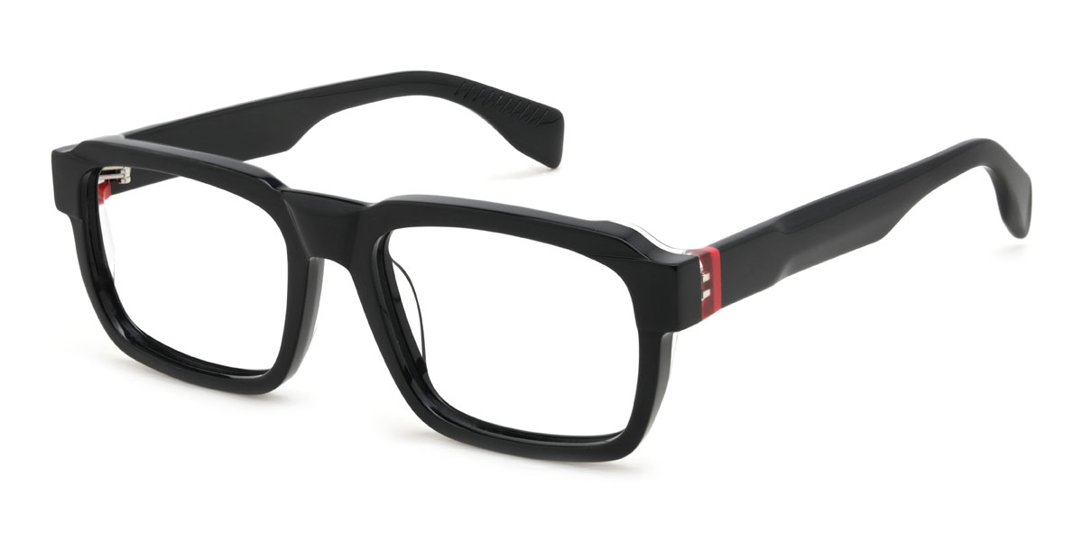 Black Jream Glasses - Rectangle Glasses