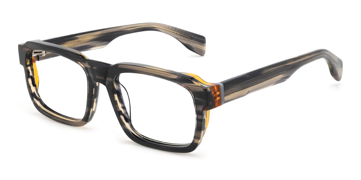 Fekete teknősbéka Jream Szemüveg - Rectangle Glasses