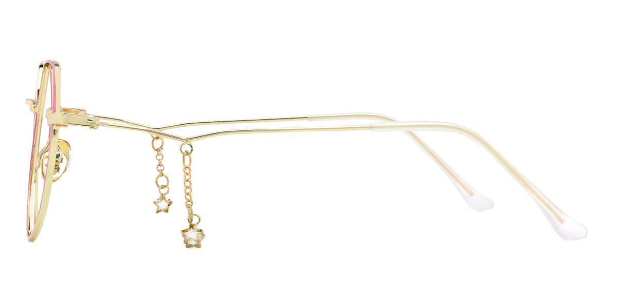 Ouro Rosa Jasmine Óculos - Round Glasses