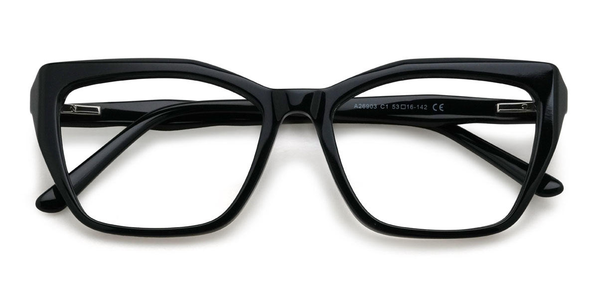 Black Anakin Glasses - Cat Eye Glasses