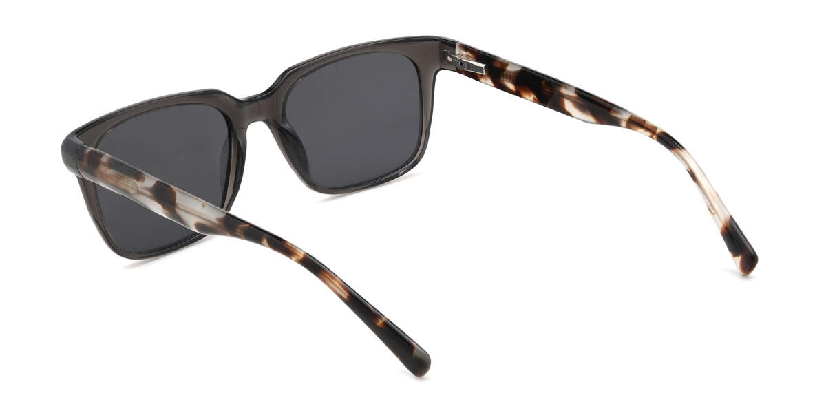 Grey Grey Braylon Glasses - Rectangle Sunglasses