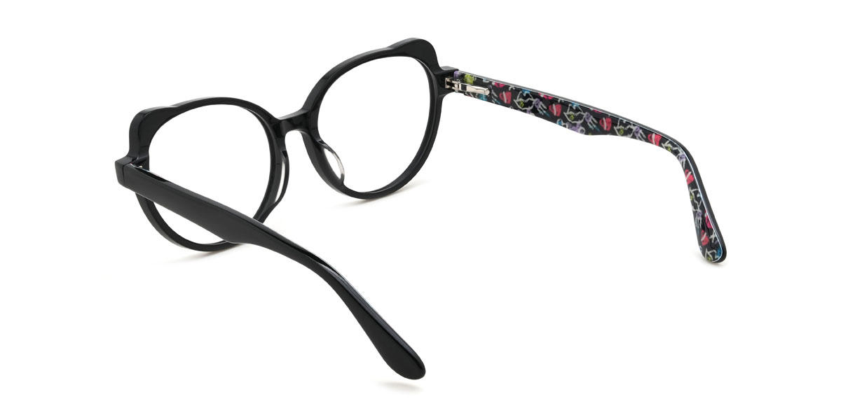 Black Aarya (Age 7-9) Glasses - Kids Glasses