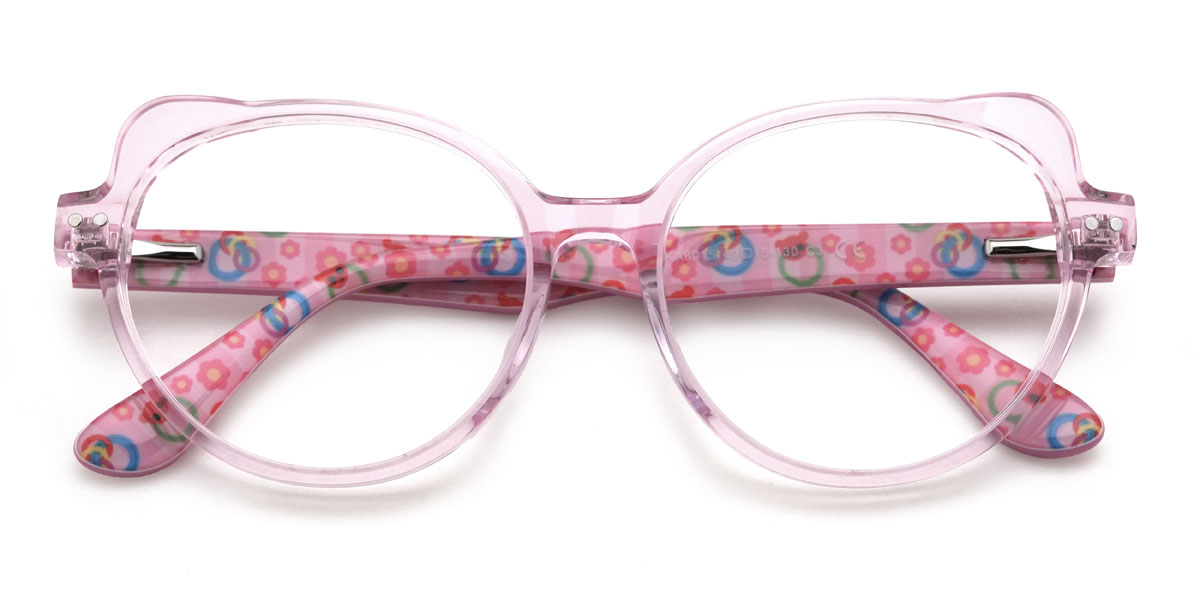 Light Pink Aarya (Age 7-9) Glasses - Kids Glasses