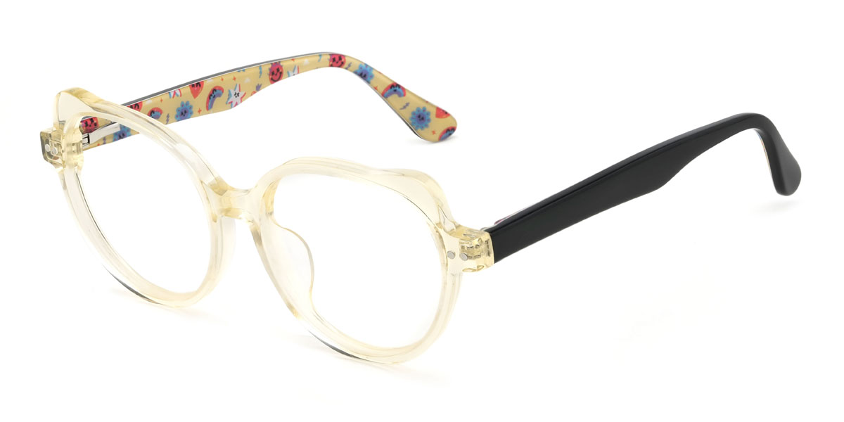 Yellow Aarya (Age 7-9) Glasses - Kids Glasses