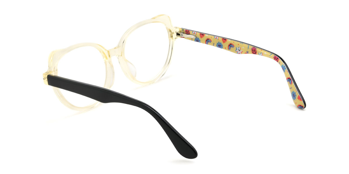 Yellow Aarya (Age 7-9) Glasses - Kids Glasses