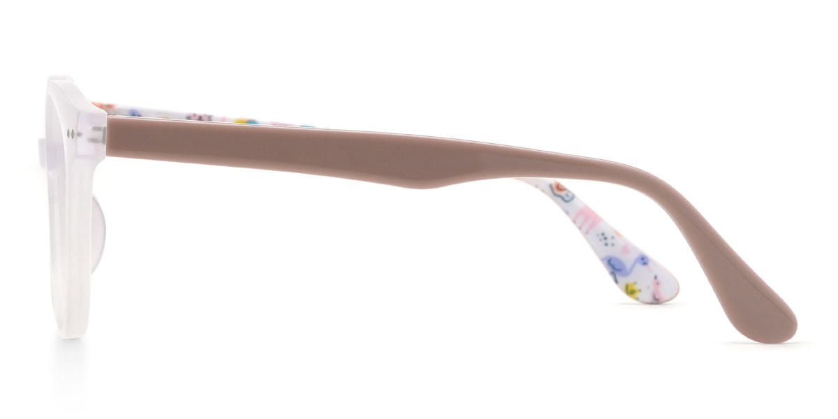 Clear Frosted Jared (Age 7-9) Glasses - Kids Glasses
