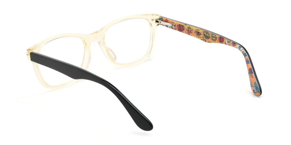 Yellow Louie (Age 7-9) Glasses - Rectangle Glasses