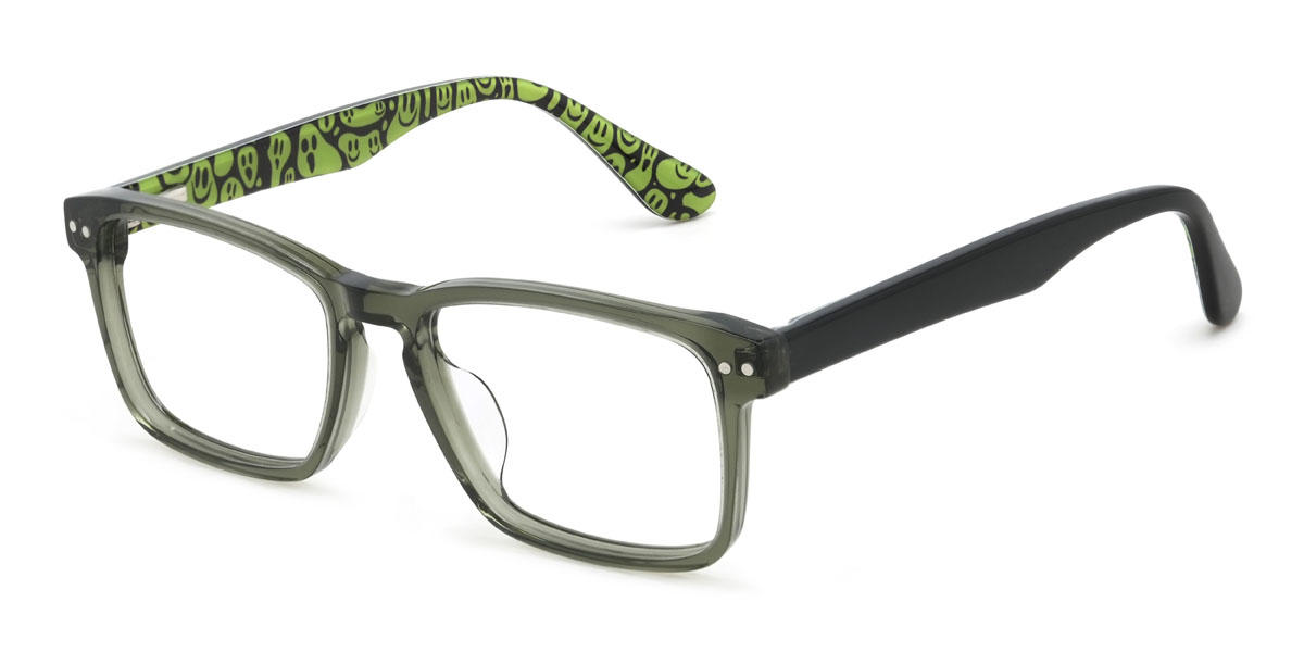 Olive Green Callahan (Age 7-9) Glasses - Kids Glasses