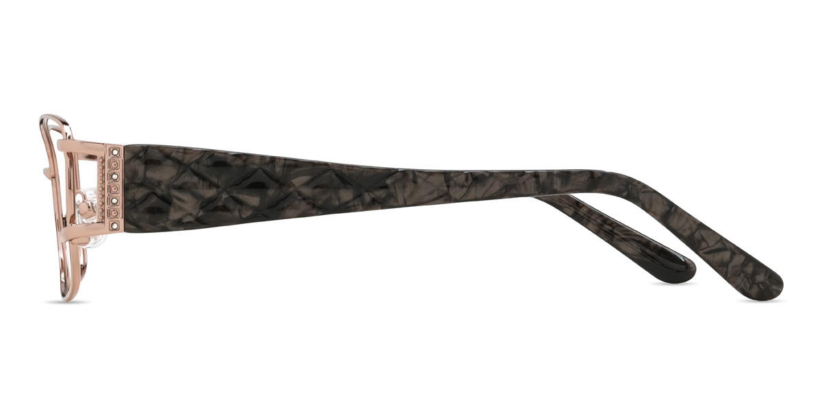 Brown Alessandro Glasses - Rectangle Glasses