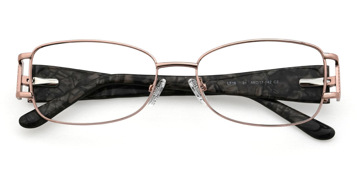 Brown Alessandro Glasses - Rectangle Glasses