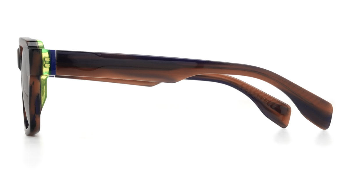 Braun Gradual Braun Shepherd Brille - Rectangle Sunglasses