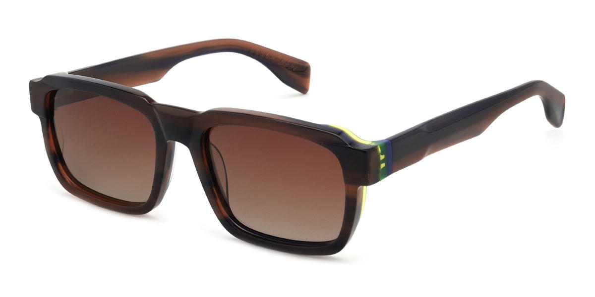 Braun Gradual Braun Shepherd Brille - Rectangle Sunglasses