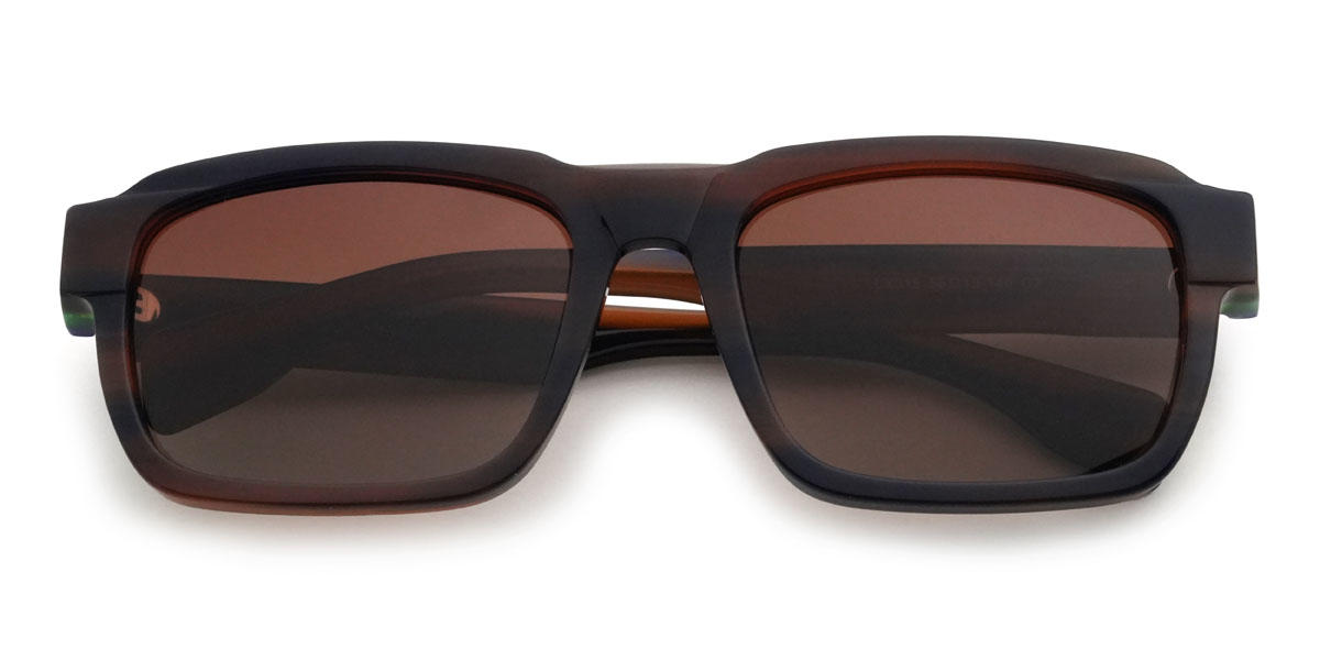 Braun Gradual Braun Shepherd Brille - Rectangle Sunglasses