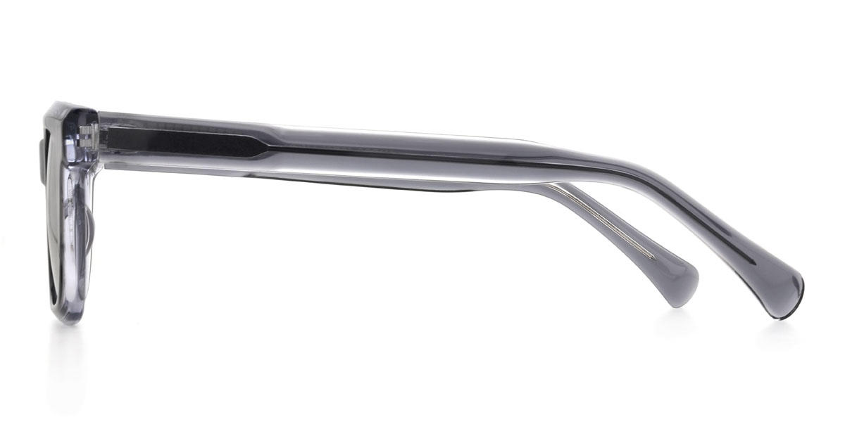 Grey Grey Aadhya Glasses - Rectangle Sunglasses