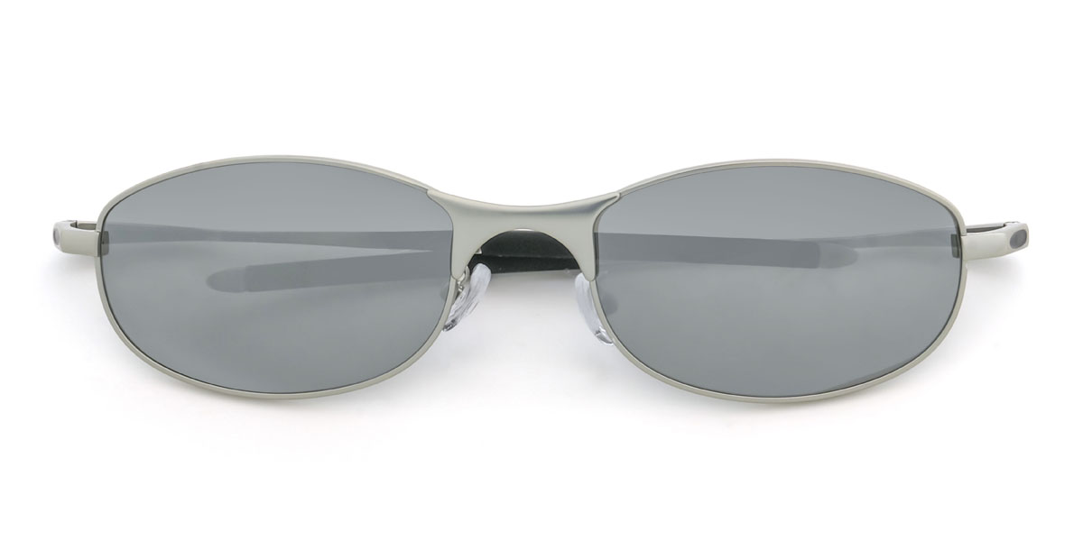 Silver Grey Finneas Glasses - Rectangle Sunglasses