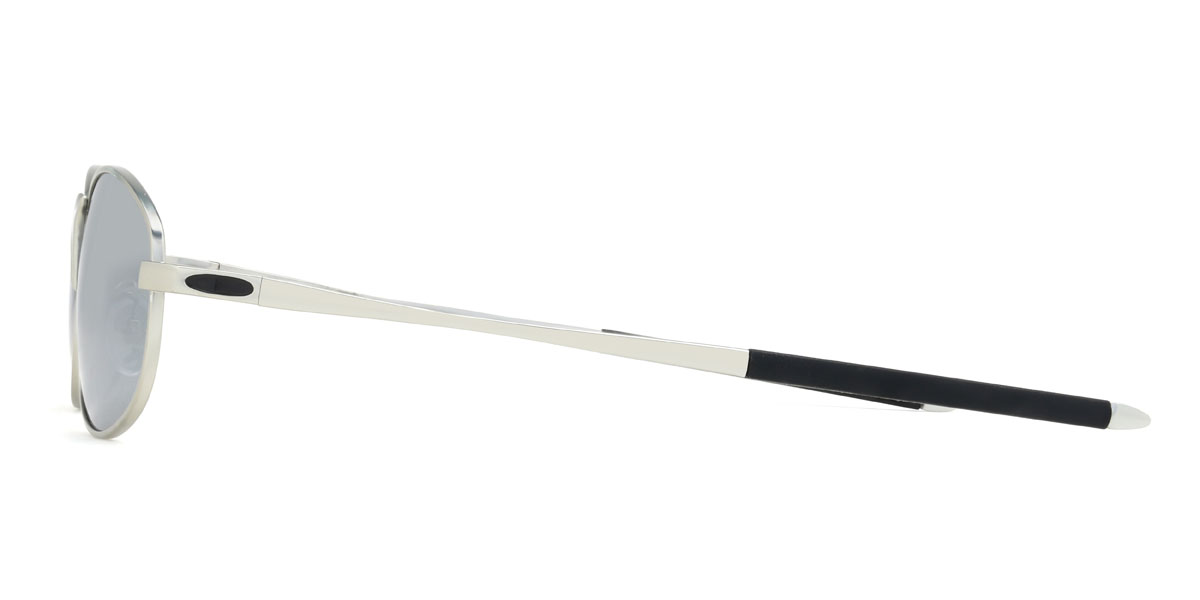 Silver Grey Finneas Glasses - Rectangle Sunglasses