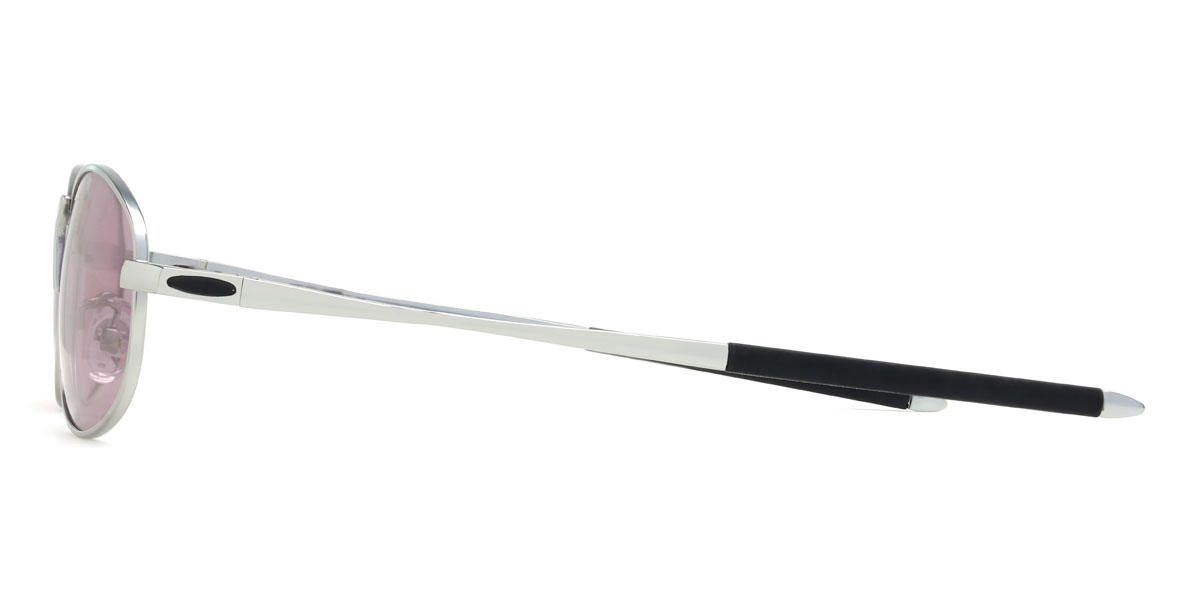 Silver Pink Finneas Glasses - Rectangle Sunglasses