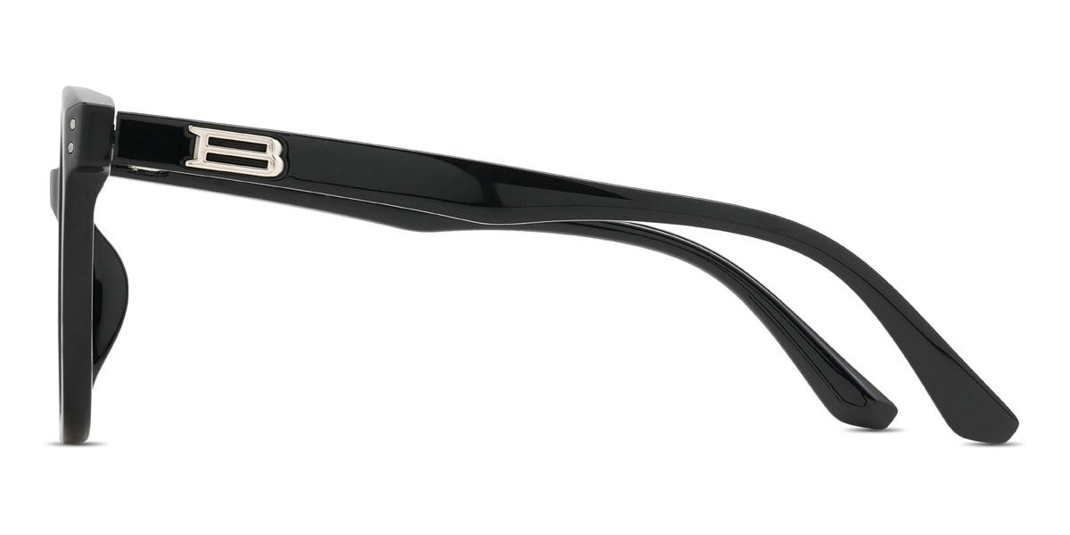 Black Quigley Glasses - Square Glasses