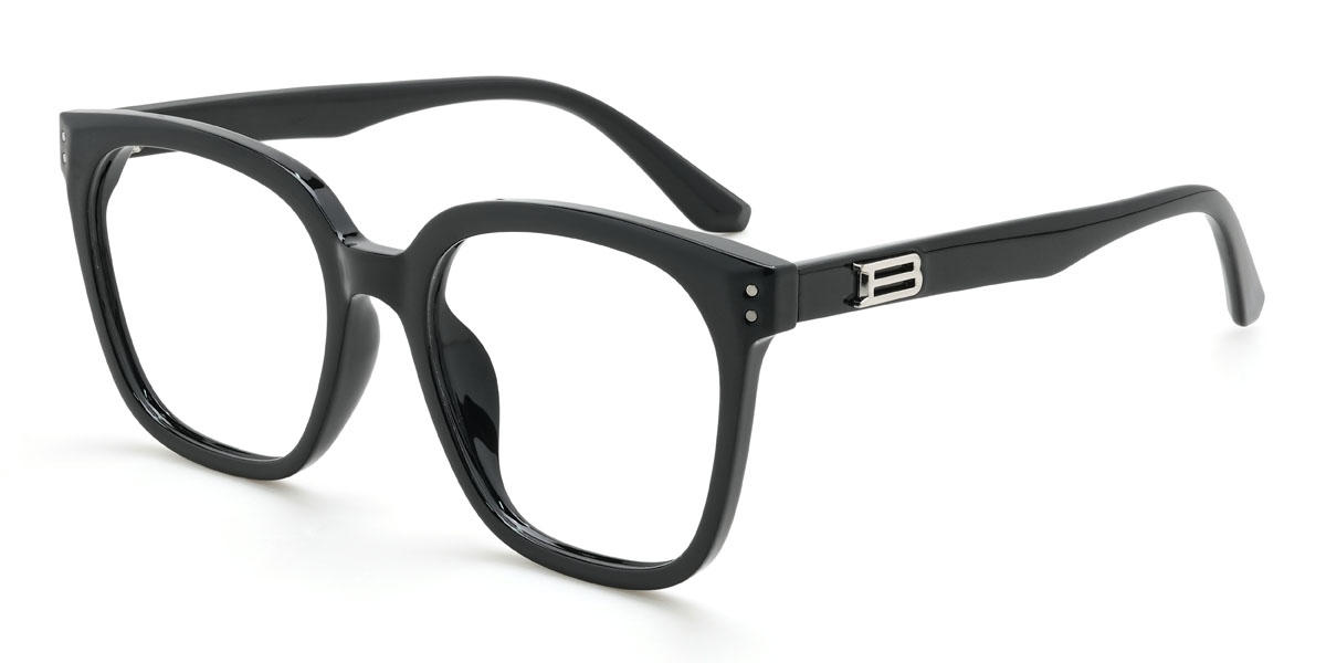Black Quigley Glasses - Square Glasses
