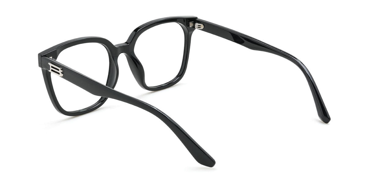 Black Quigley Glasses - Square Glasses
