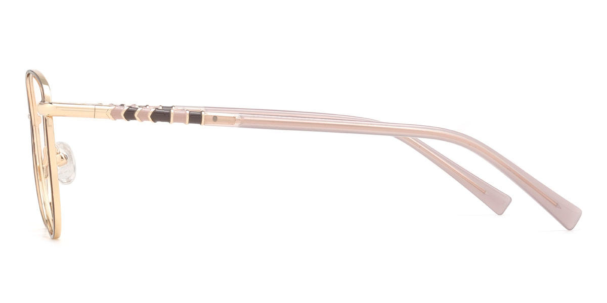 Braun Alisha Brille - Oval Glasses
