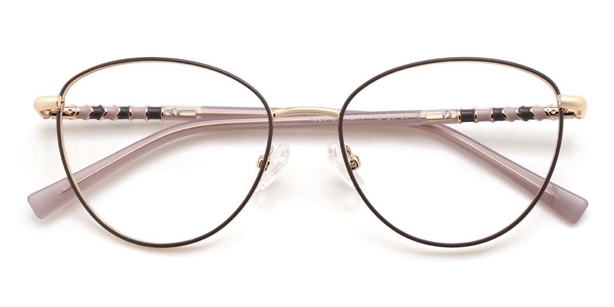 Braun Alisha Brille - Oval Glasses