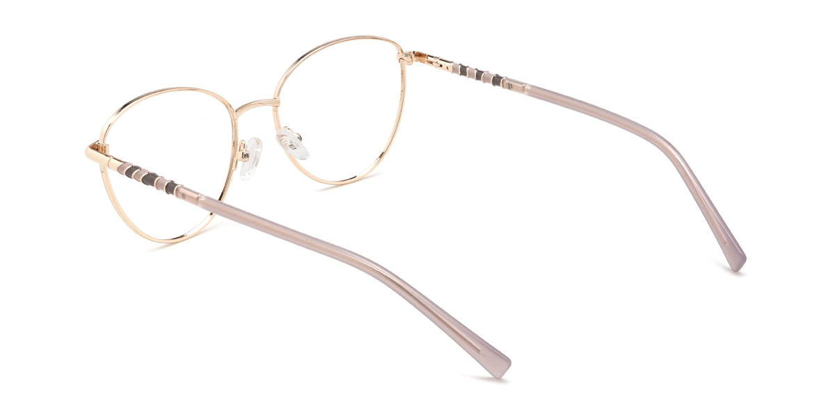 Braun Alisha Brille - Oval Glasses