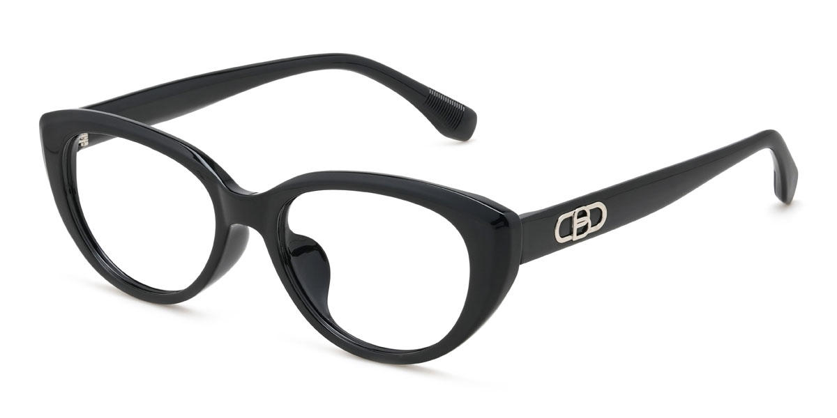 Noir Kasey Lunettes - Cat Eye Glasses