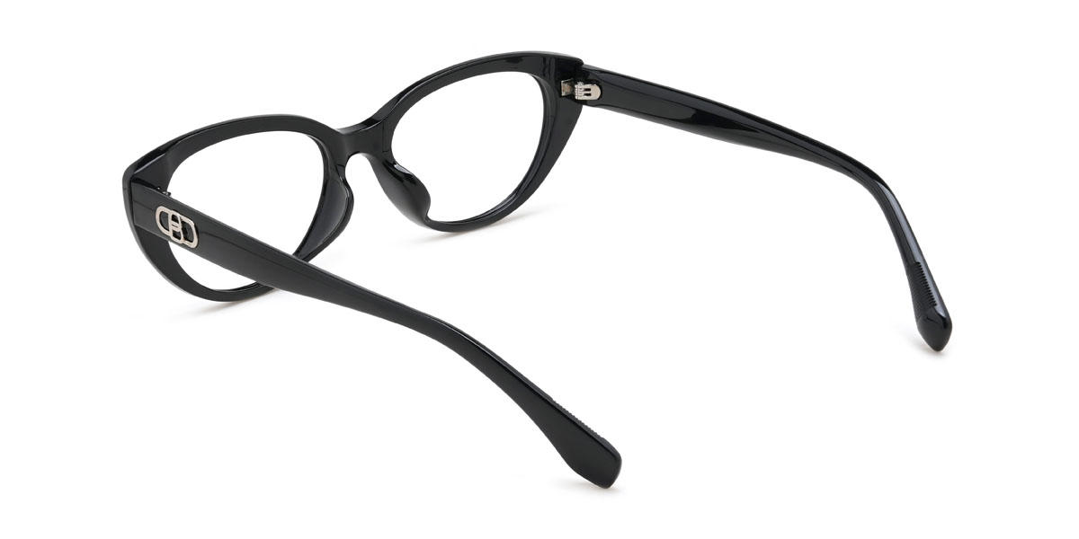 Noir Kasey Lunettes - Cat Eye Glasses