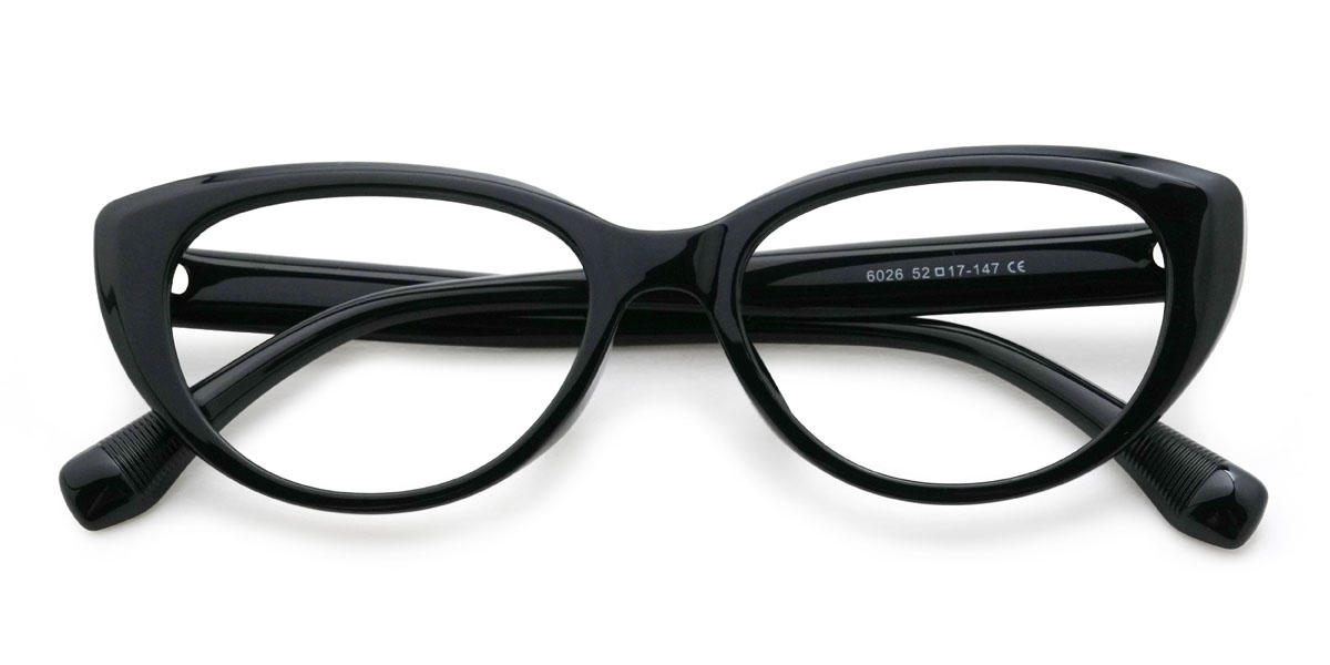 Noir Kasey Lunettes - Cat Eye Glasses