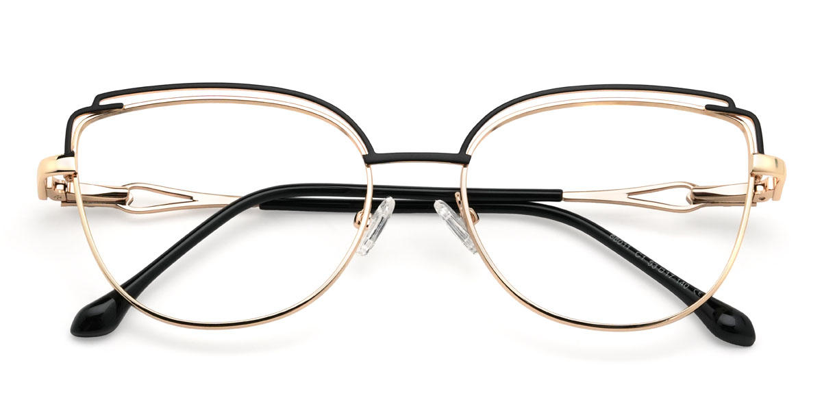 Or Noir Kendra Lunettes - Cat Eye Glasses