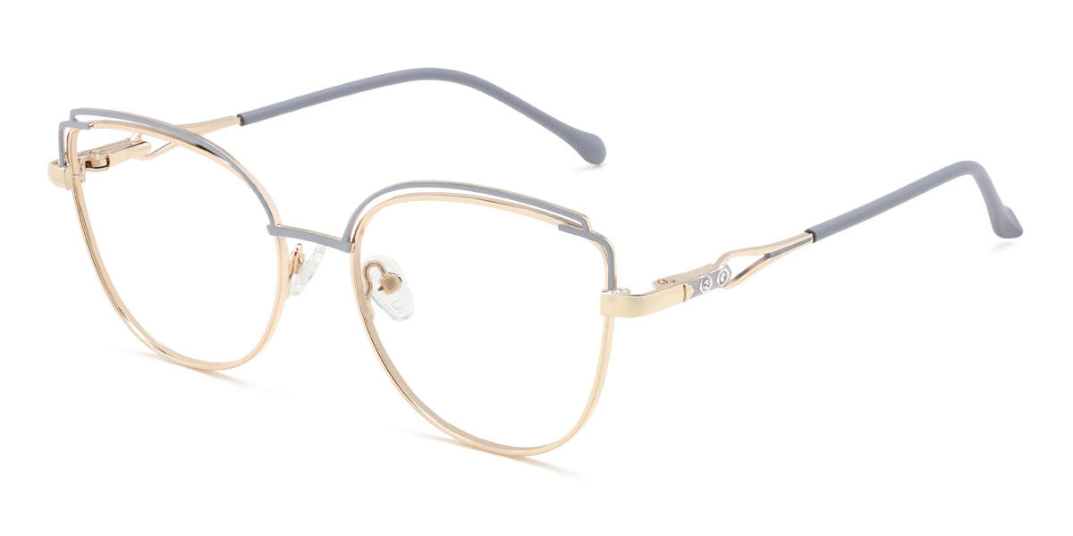 Or Gris Kendra Lunettes - Cat Eye Glasses