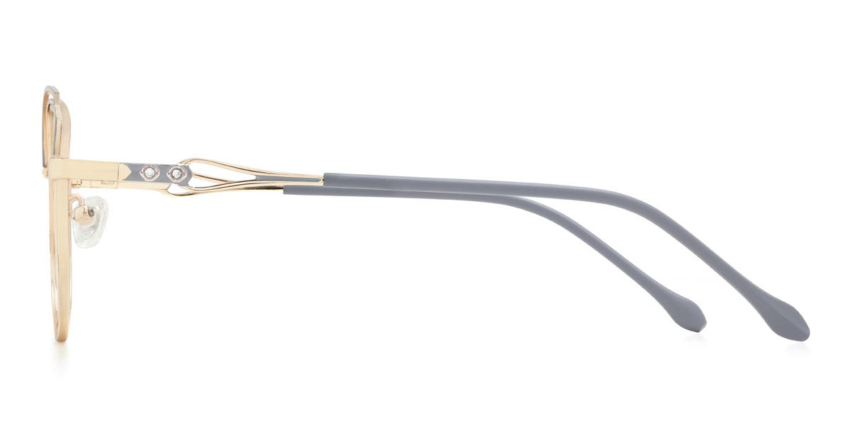 Or Gris Kendra Lunettes - Cat Eye Glasses