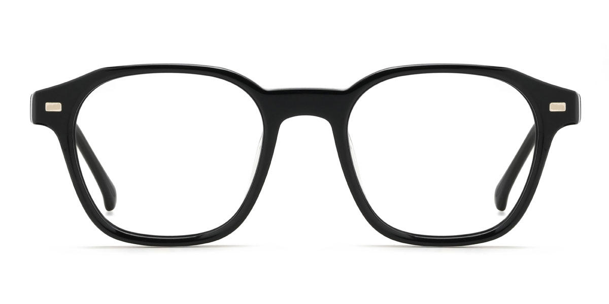 Noir Marcos Lunettes - Square Clip-On Sunglasses