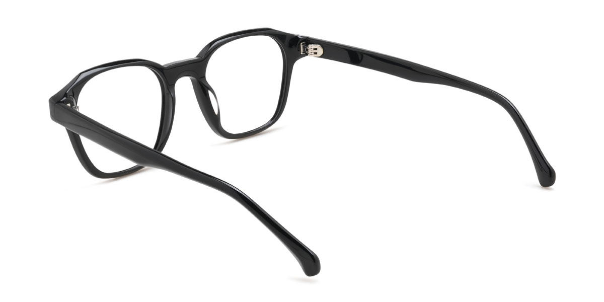 Noir Marcos Lunettes - Square Clip-On Sunglasses