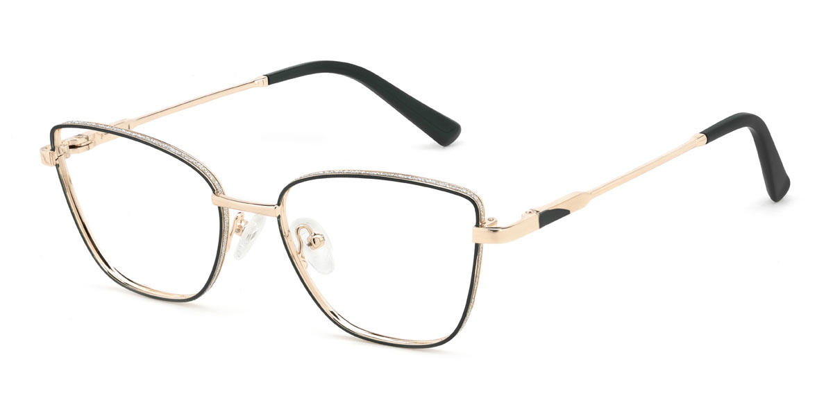 Noir Nikolai Lunettes - Cat Eye Glasses
