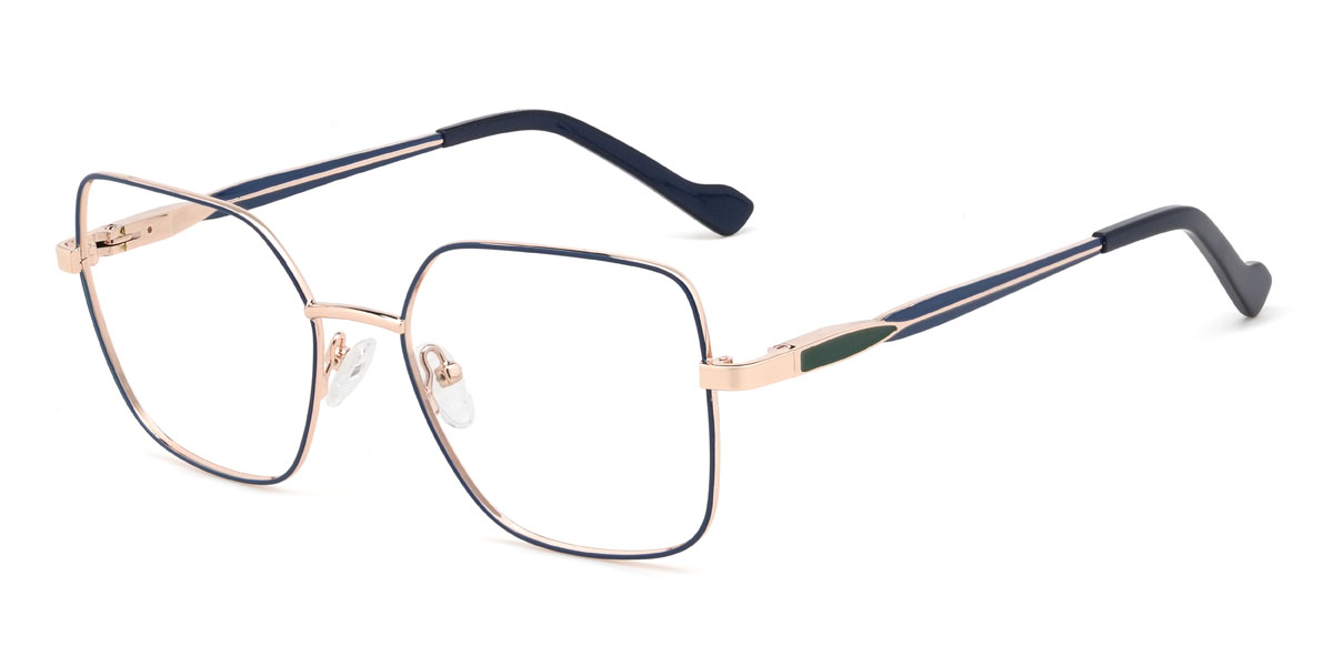 Bleu Boone Lunettes - Rectangle Glasses