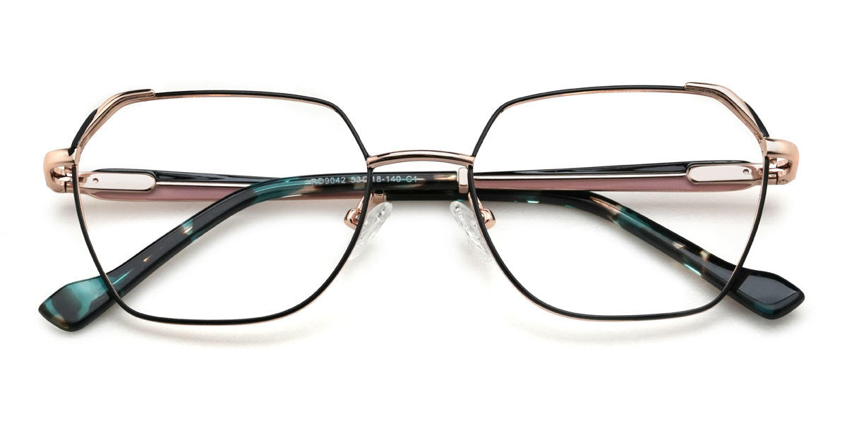 Noir Amaia Lunettes - Rectangle Glasses