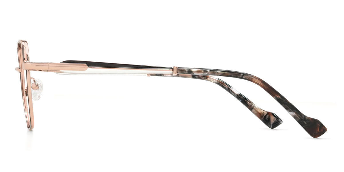 Marron Amaia Lunettes - Rectangle Glasses