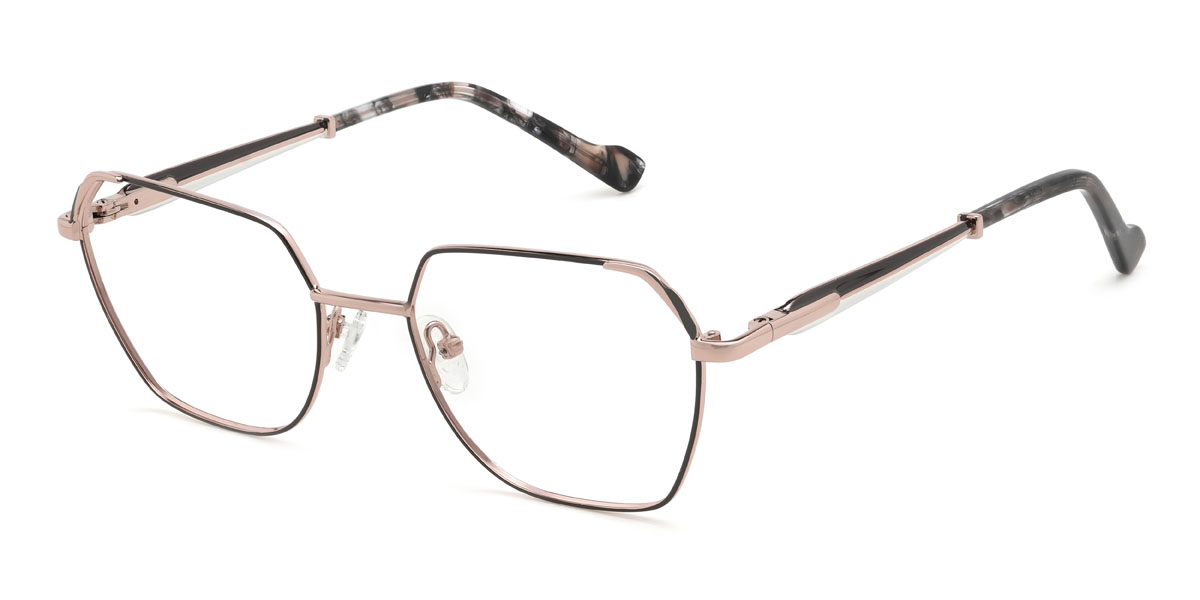 Marron Amaia Lunettes - Rectangle Glasses