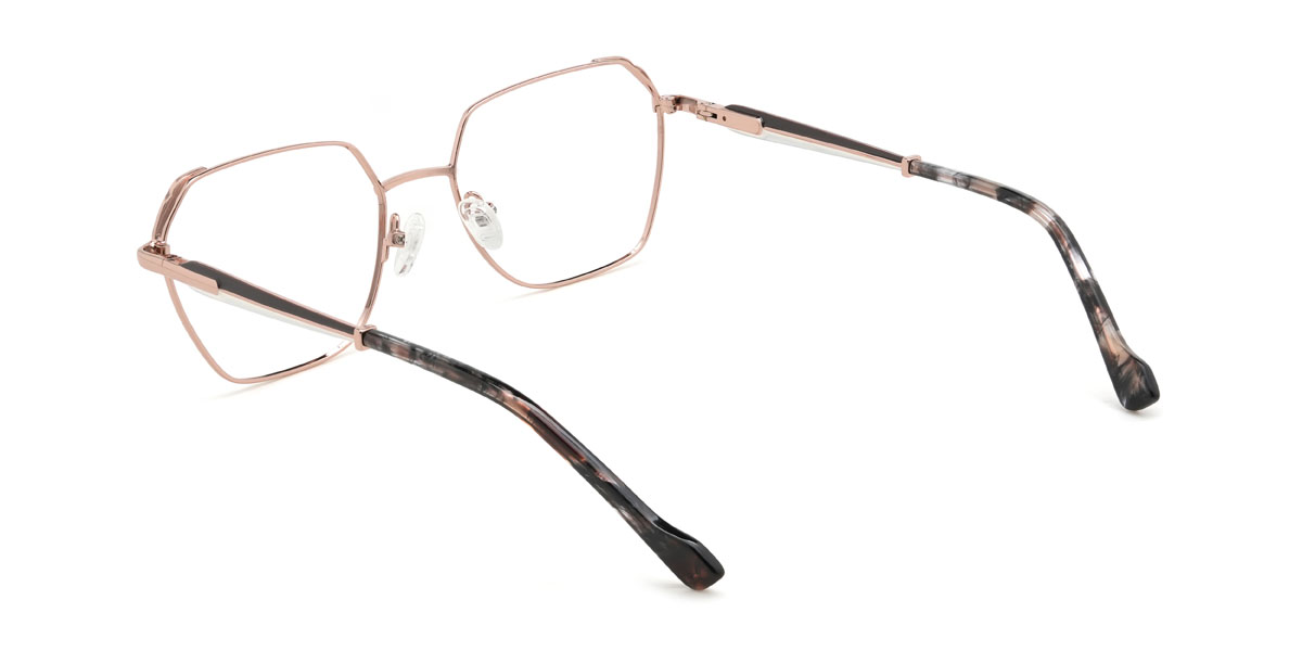 Marron Amaia Lunettes - Rectangle Glasses
