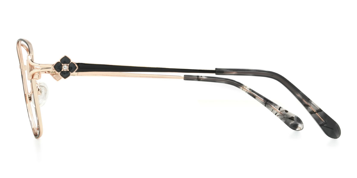 Noir Itzel Lunettes - Rectangle Glasses