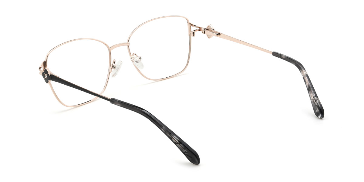 Noir Itzel Lunettes - Rectangle Glasses